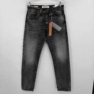 BORO Sapporo" Handcrafted Japanese Denim Mid Rise Tapered Jeans Women's 28 NWT
